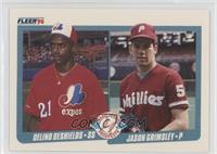 Major League Prospects - Delino DeShields, Jason Grimsley [Noted]