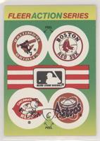 Baltimore Orioles, Boston Red Sox, Cincinnati Reds, Houston Astros