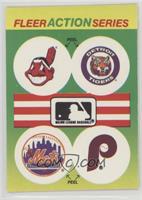 Cleveland Indians, Detroit Tigers, New York Mets, Philadelphia Phillies