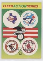 Texas Rangers, Toronto Blue Jays, Baltimore Orioles, Boston Red Sox [Good …