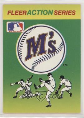 1990 Fleer - Team Stickers Inserts #_SEA - Seattle Mariners