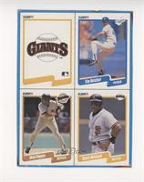 San Francisco Giants, Tim Belcher, Tony Gwynn, Kevin Mitchell [Poor to&nbs…