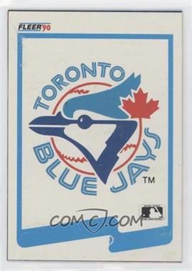 1990 Fleer - Wax Box Bottoms #C-13 - Toronto Blue Jays Team [Good to VG‑EX]