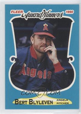 1990 Fleer Award Winners - Box Set [Base] #3 - Bert Blyleven