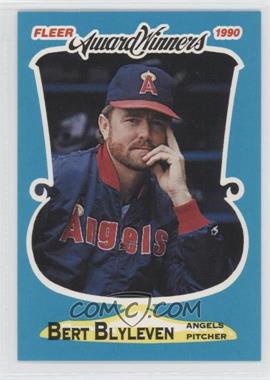 1990 Fleer Award Winners - Box Set [Base] #3 - Bert Blyleven