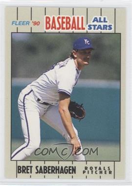 1990 Fleer Baseball All Stars - Box Set [Base] #31 - Bret Saberhagen