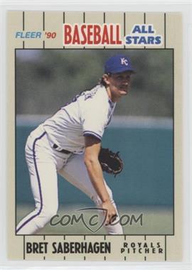 1990 Fleer Baseball All Stars - Box Set [Base] #31 - Bret Saberhagen