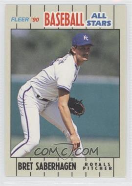 1990 Fleer Baseball All Stars - Box Set [Base] #31 - Bret Saberhagen