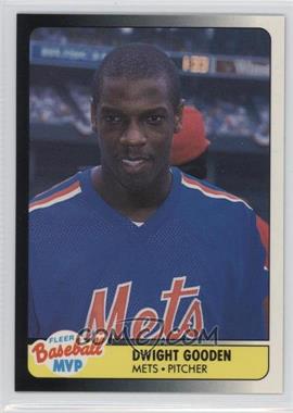 1990 Fleer Baseball MVP - Box Set [Base] #12 - Dwight Gooden