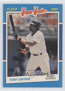 1990 Fleer Baseball's League Leaders - Box Set [Base] #17 - Tony Gwynn