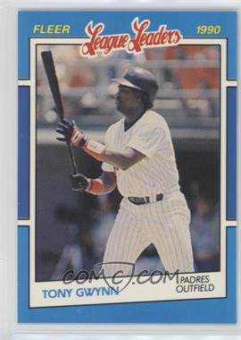 1990 Fleer Baseball's League Leaders - Box Set [Base] #17 - Tony Gwynn