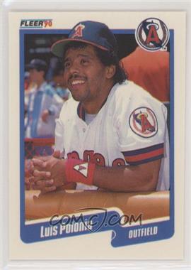 1990 Fleer Update - Box Set [Base] - Wrong Back #U-55 - Luis Polonia (Joe Carter Back)