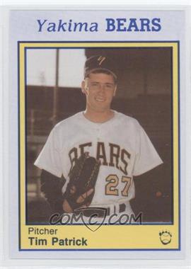 1990 Golden Cards Yakima Bears - [Base] #14 - Tim Patrick