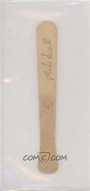 1990 Good Humor Autographed Baseball Bat Ice Cream Sticks - [Base] #_MISC - Mike Scott