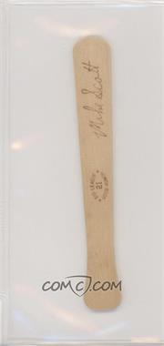1990 Good Humor Autographed Baseball Bat Ice Cream Sticks - [Base] #_MISC - Mike Scott