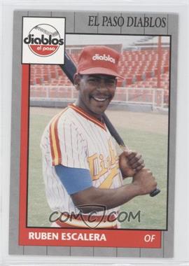 1990 Grand Slam El Paso Diablos - [Base] #11 - Ruben Escalera