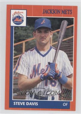 1990 Grand Slam Jackson Mets - [Base] #28 - Steve Davis