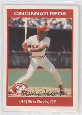 1990 Kahn's Cincinnati Reds - [Base] #44 - Eric Davis [EX to NM]