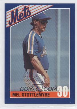 1990 Kahn's New York Mets - [Base] #30 - Mel Stottlemyre