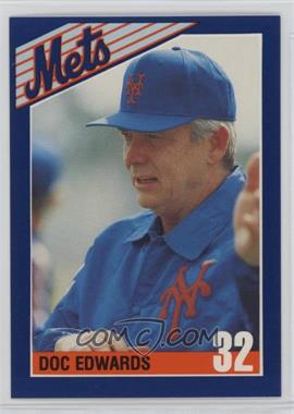 1990 Kahn's New York Mets - [Base] #32 - Doc Edwards