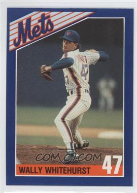 1990 Kahn's New York Mets - [Base] #47 - Wally Whitehurst