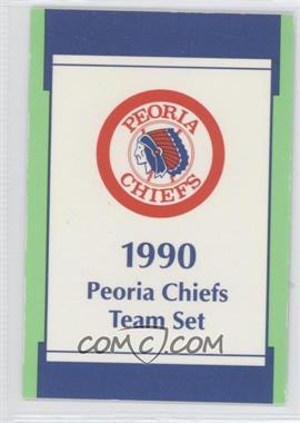 1990 Kodak Peoria Chiefs - [Base] #_CHEC - Checklist