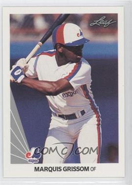 1990 Leaf - [Base] #107 - Marquis Grissom