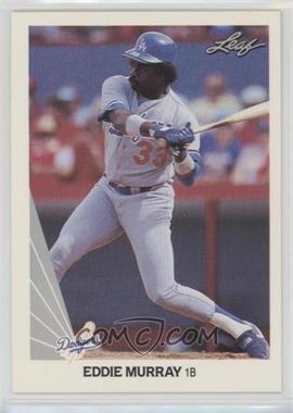 1990 Leaf - [Base] #181 - Eddie Murray