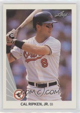 1990 Leaf - [Base] #197 - Cal Ripken Jr.