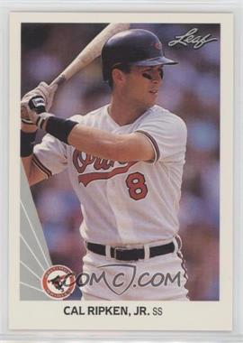 1990 Leaf - [Base] #197 - Cal Ripken Jr.