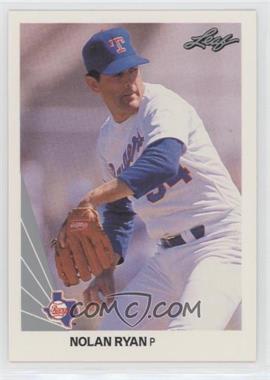 1990 Leaf - [Base] #21 - Nolan Ryan