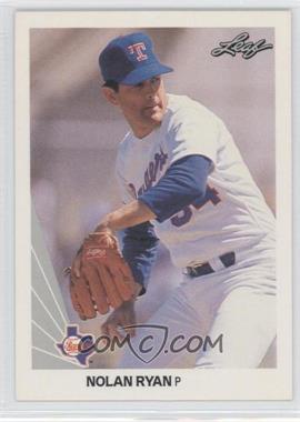 1990 Leaf - [Base] #21 - Nolan Ryan