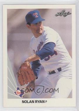 1990 Leaf - [Base] #21 - Nolan Ryan