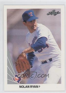 1990 Leaf - [Base] #21 - Nolan Ryan