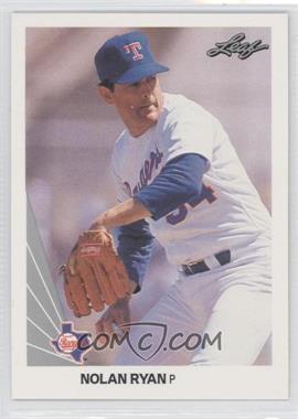 1990 Leaf - [Base] #21 - Nolan Ryan