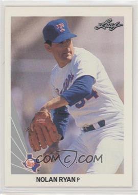 1990 Leaf - [Base] #21 - Nolan Ryan