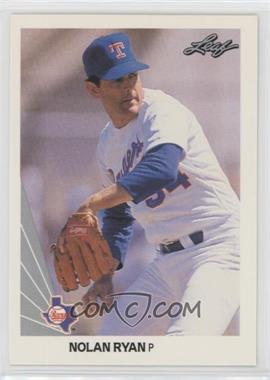 1990 Leaf - [Base] #21 - Nolan Ryan