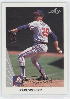 1990 Leaf - [Base] #59 - John Smoltz