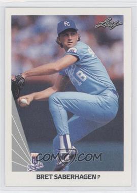 1990 Leaf - [Base] #72 - Bret Saberhagen