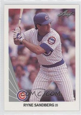 1990 Leaf - [Base] #98 - Ryne Sandberg