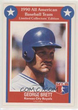 1990 MSA All American Baseball Team - [Base] #1 - George Brett