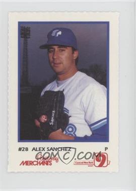 1990 Merchants/WIXT 9 Syracuse Chiefs - [Base] #_ALSA - Alex Sanchez
