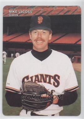 1990 Mother's Cookies San Francisco Giants - Stadium Giveaway [Base] #11 - Mike LaCoss