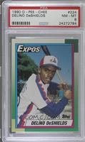 Delino DeShields [PSA 8 NM‑MT]