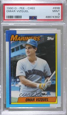 1990 O-Pee-Chee - [Base] #698 - Omar Vizquel [PSA 9 MINT]