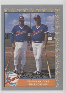 1990 Pacific Senior Professional Baseball Association - [Base] #217 - Pedro Ramos, Charlie Bree