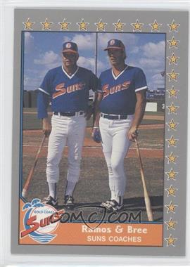 1990 Pacific Senior Professional Baseball Association - [Base] #217 - Pedro Ramos, Charlie Bree