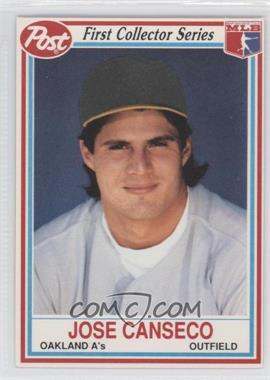 1990 Post - Food Issue [Base] #16 - Jose Canseco