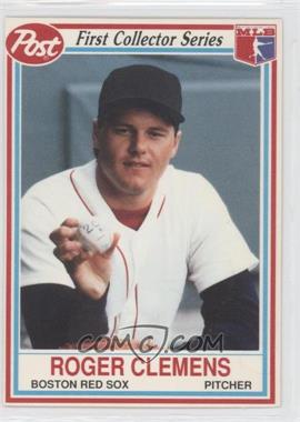 1990 Post - Food Issue [Base] #2 - Roger Clemens