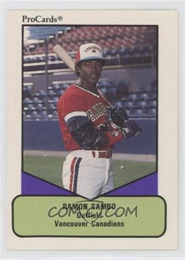 1990 ProCards AAA Future Stars - [Base] #181 - Ramon Sambo